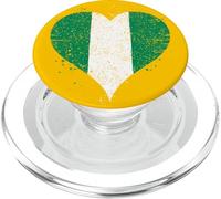 Drapeau Nigérian pour Expatriés Nigérian ou Fier Nigérian PopSockets PopGrip pour MagSafe