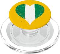 Drapeau Nigérian pour Expatriés Nigérian ou Fier Nigérian PopSockets PopGrip pour MagSafe