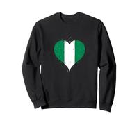 Drapeau Nigérian pour Expatriés Nigérian ou Fier Nigérian Sweatshirt