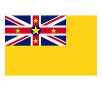 Drapeau Niue (15x10cm) - Sticker/Autocollant
