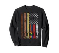 Drapeau Noir américain - Together We Rise - American Live Matter Sweatshirt