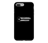 Drapeau Noir de Porto Rico Resiste Boricua Island Flag Taino Art Coque pour iPhone 7 Plus/8 Plus