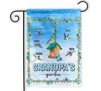 Drapeau Nom personnalisé des petits enfants de extérieur drapeaux fête | 30x45cm Bannière Durable pelouse drapeaux pour fête d'anniversaire Maison Porche