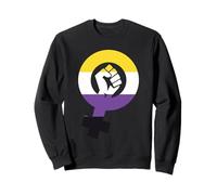 Drapeau Non Binaire féministe Sweatshirt
