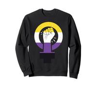 Drapeau Non Binaire féministe Sweatshirt