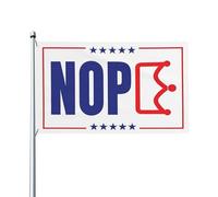 Drapeau « Non, pas de rois en Amérique » amusant pour sauver la démocratie, résister au fascisme, drapeaux de jardin pour extérieur, bannière de 90 x 150 m, panneaux de jardin, décoration