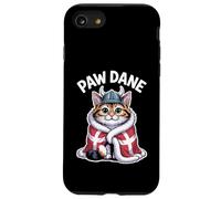Drapeau Nordique Viking Motif Patte de Chat Danois - Viking Kawaii Coque pour iPhone SE (2020) / 7/8