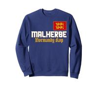 Drapeau Normandie, Lions Jaunes, Malherbe, Hommes Femmes Normandie Sweatshirt
