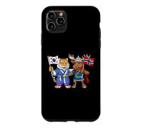 Drapeau Norvège Corée du Sud Racines norvégiano-coréennes Coque pour iPhone 11 Pro Max