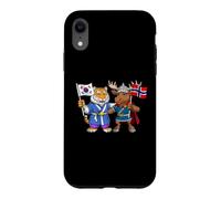 Drapeau Norvège Corée du Sud Racines norvégiano-coréennes Coque pour iPhone XR