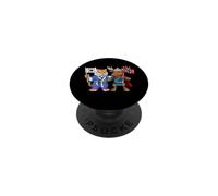 Drapeau Norvège Corée du Sud Racines norvégiano-coréennes PopSockets PopGrip Adhésif