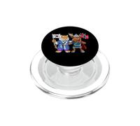 Drapeau Norvège Corée du Sud Racines norvégiano-coréennes PopSockets PopGrip pour MagSafe