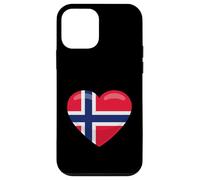 Drapeau norvégien Love Norway Heart Meme Coque pour iPhone 12 Mini