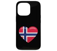 Drapeau norvégien Love Norway Heart Meme Coque pour iPhone 13 Pro