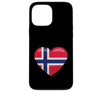 Drapeau norvégien Love Norway Heart Meme Coque pour iPhone 13 Pro Max