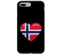 Drapeau norvégien Love Norway Heart Meme Coque pour iPhone 7 Plus/8 Plus