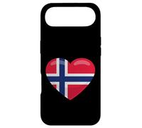 Drapeau norvégien Love Norway Heart Meme Coque pour iPhone Air