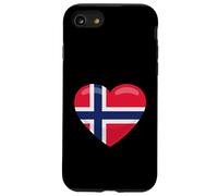 Drapeau norvégien Love Norway Heart Meme Coque pour iPhone SE (2020) / 7/8