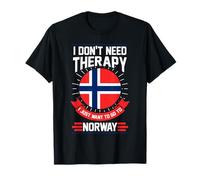 Drapeau norvégien Norvège Scandinavie Cadeau T-Shirt