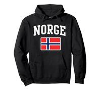 Drapeau norvégien Patrimoine Familial norvégien Sweat à Capuche