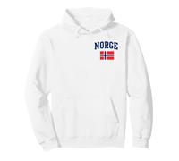 Drapeau norvégien Patrimoine Familial Sweat à Capuche