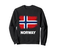 Drapeau norvégien Vieilli - Fierté Nationale audacieuse Sweatshirt