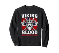 Drapeau norvégien Viking Blood Runs Through My Veins Sweatshirt