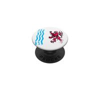 Drapeau Nouvelle Aquitaine Vintage Cadeau Néo-Aquitains PopSockets PopGrip Adhésif