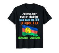 Drapeau Nouvelle Calédonie Citation Passion Homme Femme T-Shirt