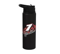 Drapeau officiel Morgan Wallen 7 Racing Stainless Steel Insulated Water Bottle