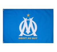 Drapeau OM - Collection officielle OLYMPIQUE DE MARSEILLE - Taille 150 x 100 cm