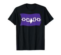 Drapeau ondulé de la Confédération iroquoise Indienne amérindienne T-Shirt