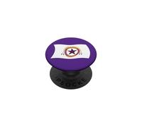 Drapeau ondulé de la Tribu Wampanoag Squanto Indien amérindien PopSockets PopGrip Adhésif