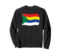 Drapeau ondulé des Druzes Liban Israël Syrie Islam Arabes Sweatshirt