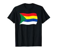 Drapeau ondulé des Druzes Liban Israël Syrie Islam Arabes T-Shirt