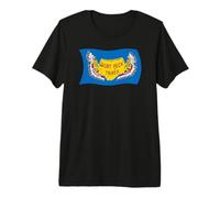 Drapeau ondulé des tribus de Fort Peck Assiniboine T-Shirt Haut de Gamme