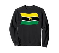 Drapeau ondulé du Peuple Ashanti Afrique Afrique Sweatshirt