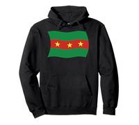 Drapeau ondulé du Peuple Ewe Ghana Togo Bénin Sweat à Capuche