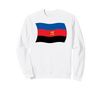 Drapeau ondulé Polygamie Mormon Religion Sweatshirt
