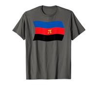 Drapeau ondulé Polygamie Mormon Religion T-Shirt