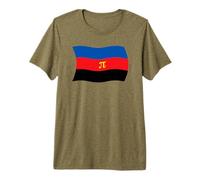Drapeau ondulé Polygamie Mormon Religion T-Shirt Haut de Gamme