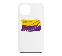 Drapeau ondulé Tohono O'Odham Nation Papago Amérindien Coque pour iPhone 13