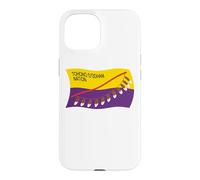 Drapeau ondulé Tohono O'Odham Nation Papago Amérindien Coque pour iPhone 15