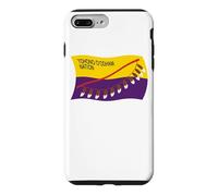 Drapeau ondulé Tohono O'Odham Nation Papago Amérindien Coque pour iPhone 7 Plus/8 Plus