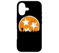 Drapeau Orange et Blanc Unique de l'État du Tennessee Skyline à Knoxville Coque pour iPhone 17