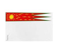 Drapeau Oriflamme - Plusieurs Tailles - Polyester Résistant - Usage Intérieur/Extérieur - Sans œillet - Pixelforma