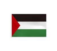 Drapeau Palestine Drapeau Palestine Résistant Intempéries Coutures Doubles Robustes Et Couleurs Éclatantes - Pour Les Passionnés De Drapeaux