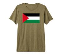 Drapeau palestinien de Palestine T-Shirt Haut de Gamme