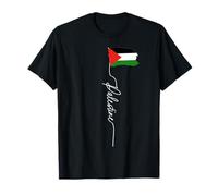 Drapeau palestinien élégant drapeau patriotique T-Shirt
