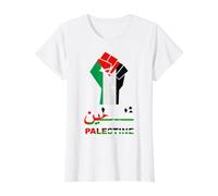 Drapeau palestinien sans Poing Bannière palestinienne T-Shirt Graphique avec Valeur